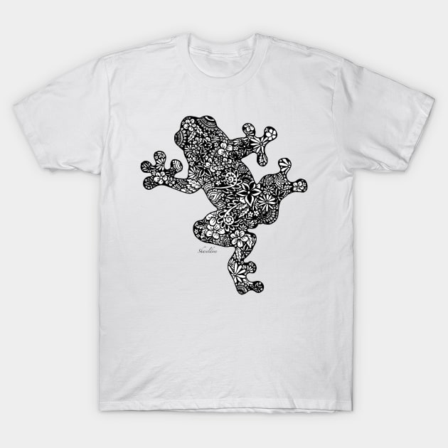 Tree Frog T-Shirt by Shaseldine